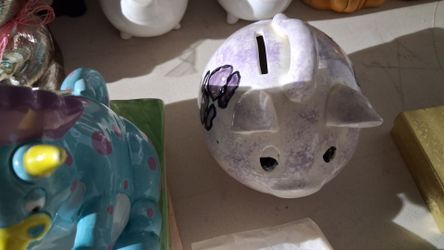 Vintage and Piggy banks i'm and