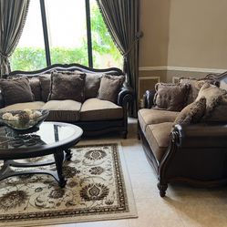 Gorgeous Living Room Couch Set. Two Pieces
