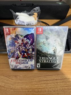 NEW SEALED Fire Emblem Engage + Triangle Strategy For Nintendo Switch