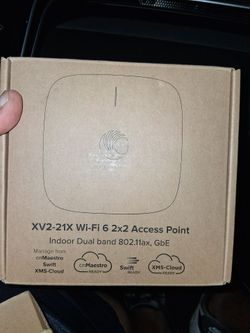 Cambium Networks Wi-Fi 6 Access Point XV2-21x Dual band 802.11ax,Gbe