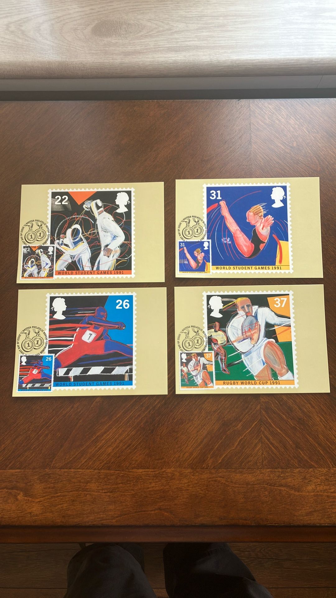 Great Britain First Day Of Issue Philatelic Postcards