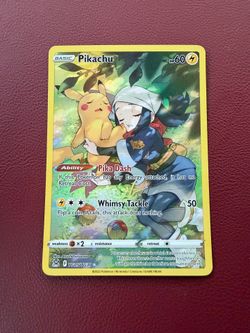 Pikachu TG05/TG30 Trainer Gallery – Lost Origin – Near Mint Pokemon Card