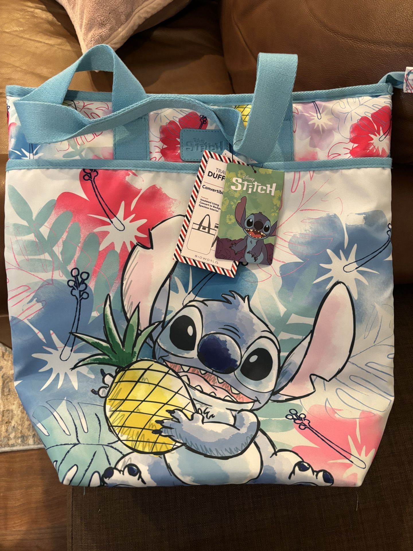 Stitch Convertible Travel Tote
