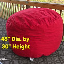 Fuf 4 ft Large Foam Filled Bean Bag Chair