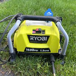 Ryobi Electric Pressure Washer 1600psi 1.2GPM
