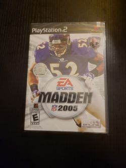 Brand New Factory Sealed Madden 2005 for PS2