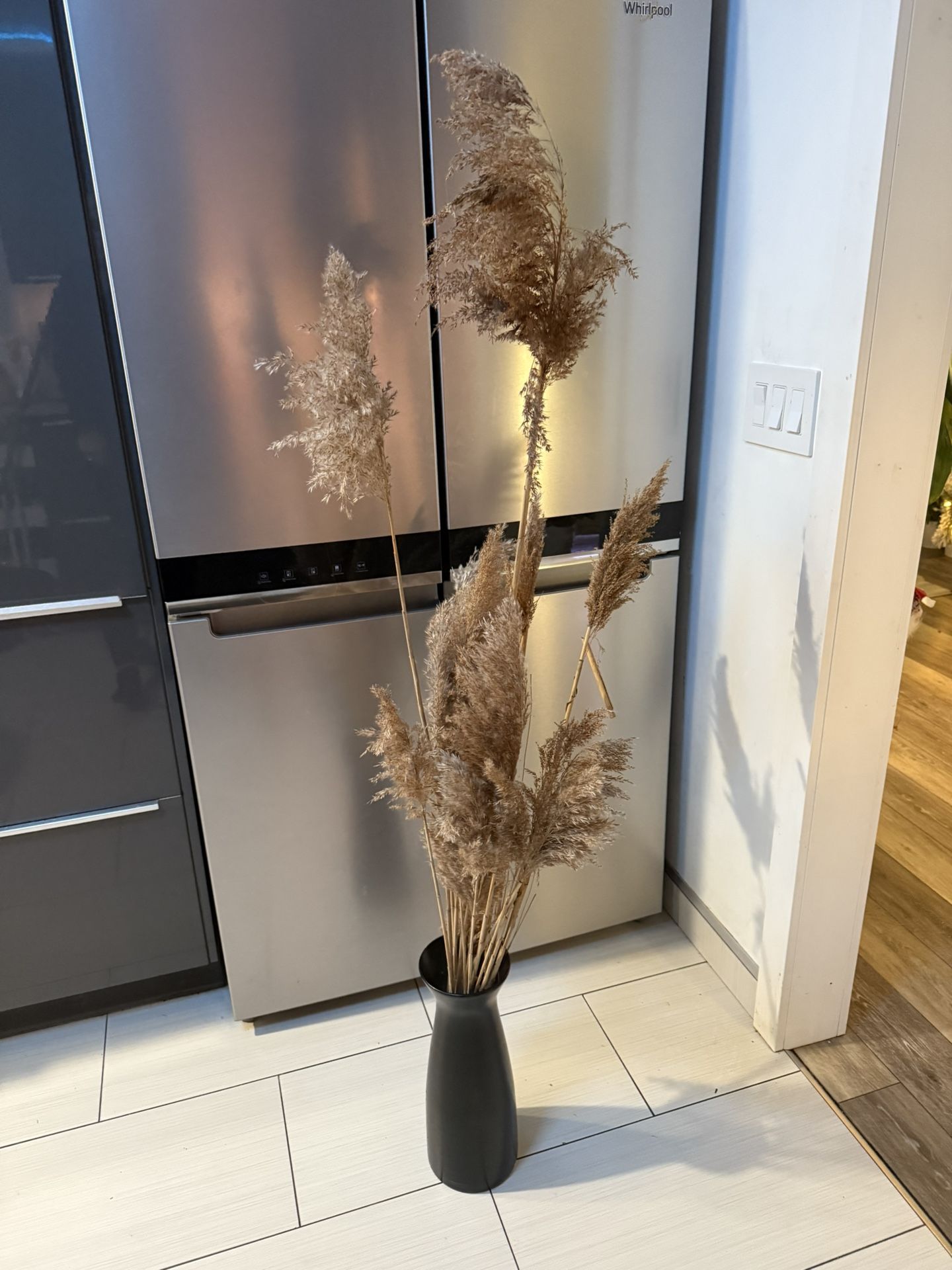 Boho Decoration With Pampas Grass