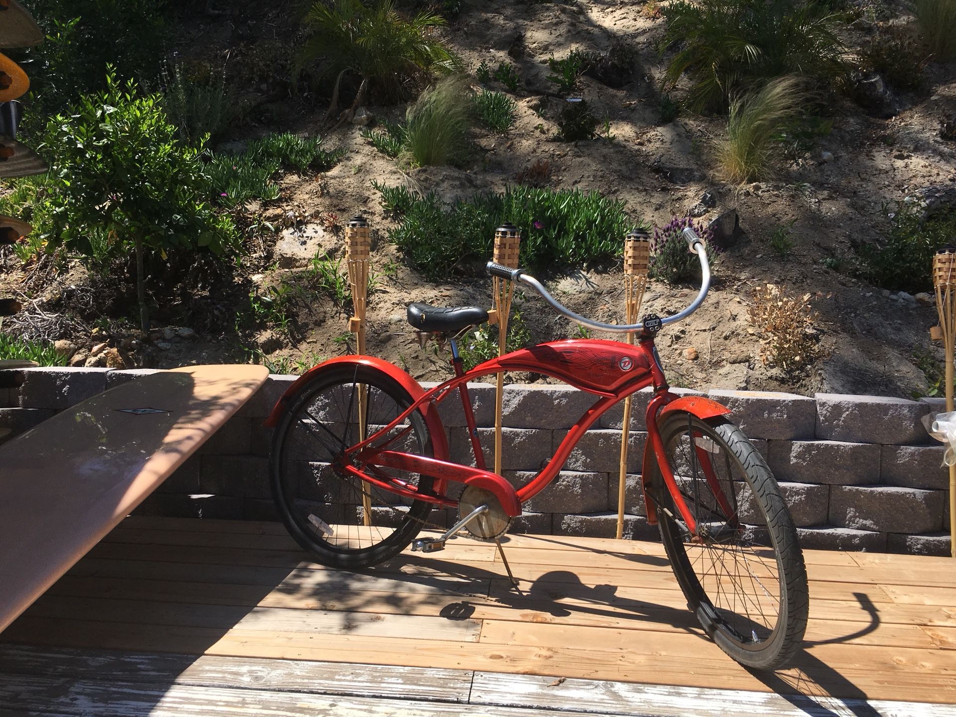 Dyno Von Franco hot rod beach cruiser bike