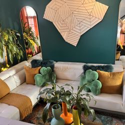 Beautiful Leather Sectional