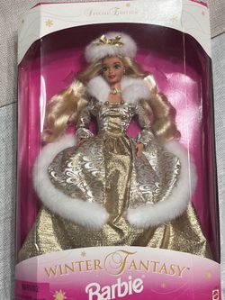 Winter Fantasy Barbie Collectible 1995