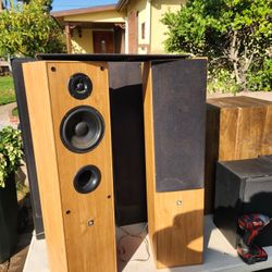 QUICK SALE! Audio Pro Stage 55 Floor Speakers - Awesome Sound, Great Price!