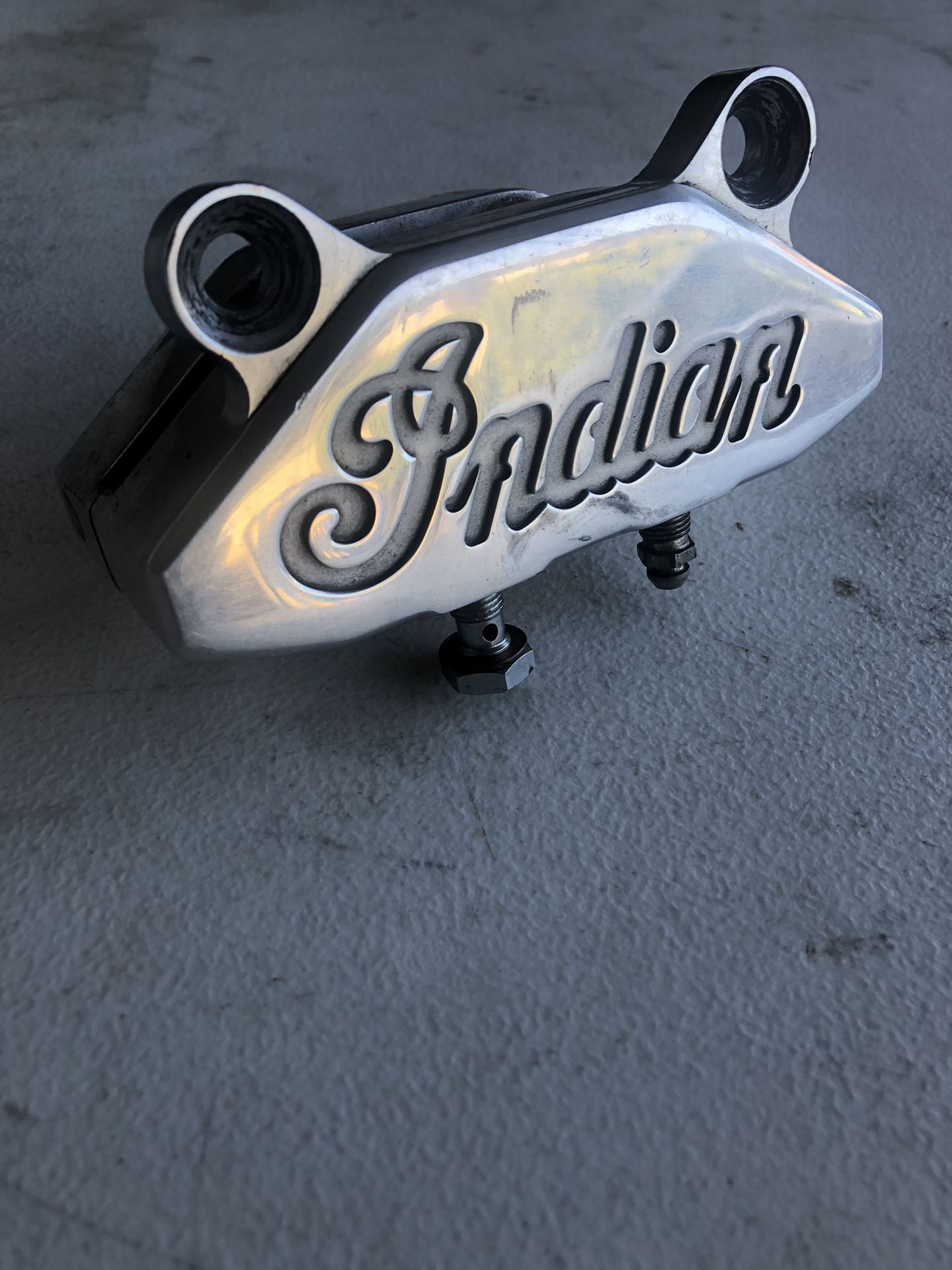 Indian motorcycle brake caliper