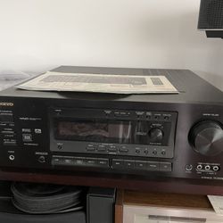 Complete Onkyo Receiver And Amplify And Radio