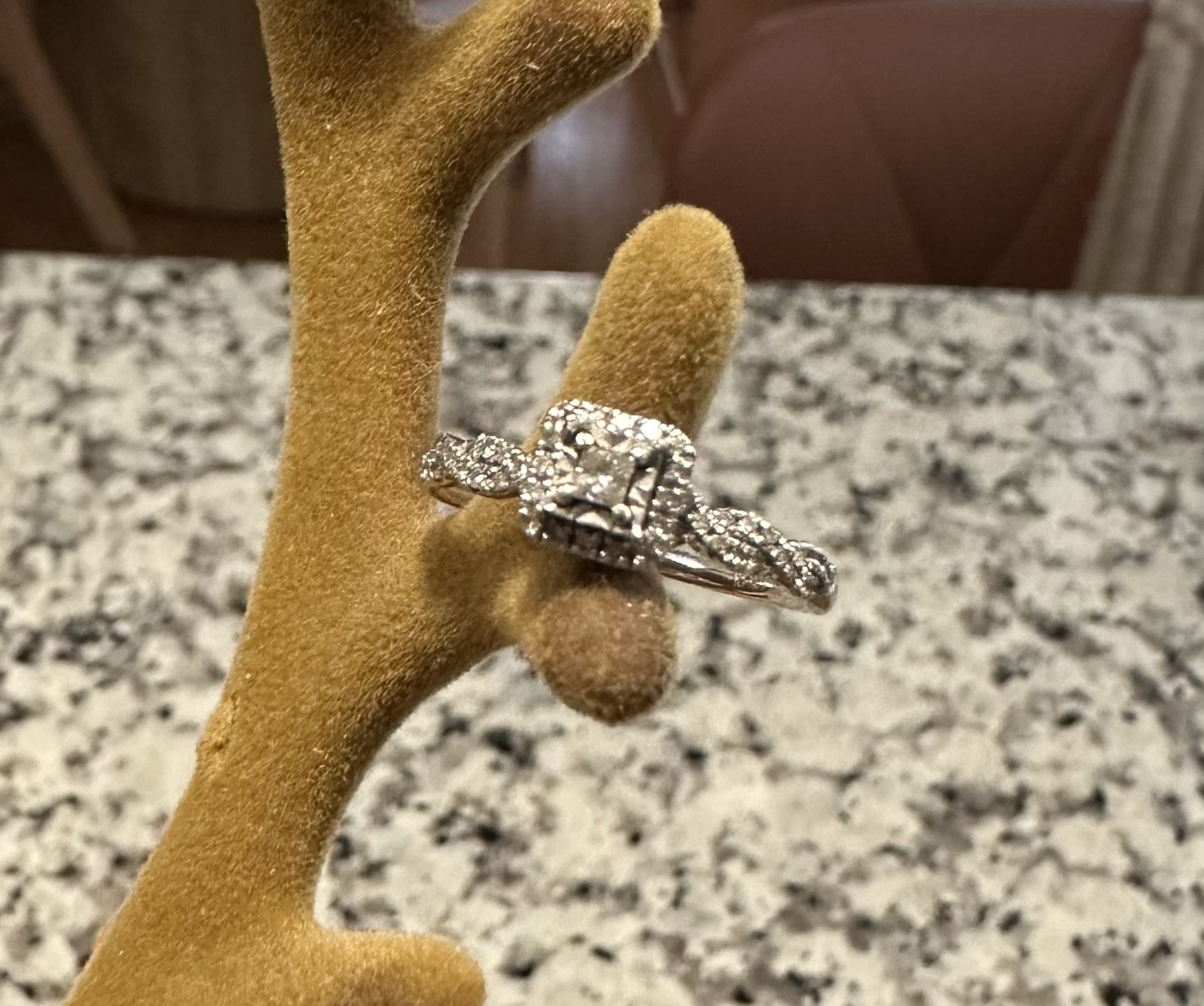 Size 8 Engagement Ring