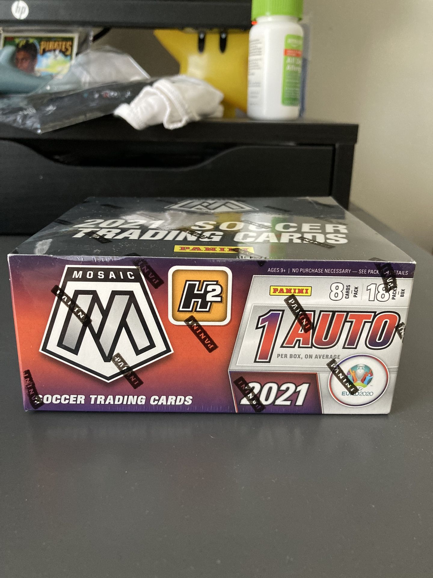 2021 Panini Mosaic Soccer H2 Hobby Box