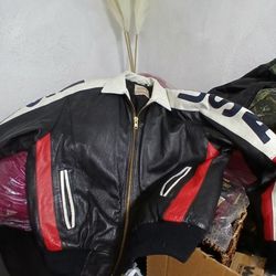 USA Leather Coat