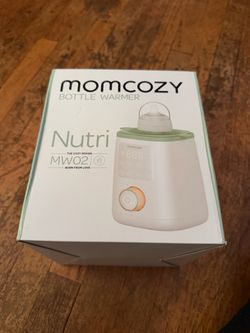 Momcozy Baby Bottle Warmer for Breast Milk, Fullest Nutrients Preserved Fast & Even Heat, Night Light for Nighttime Breastfeeding, One-Touch Easy Use,