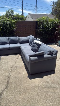 Sleeper couch L shape