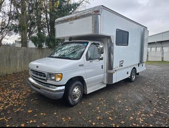 1998 FORD 1 TON BOX/RACE VAN