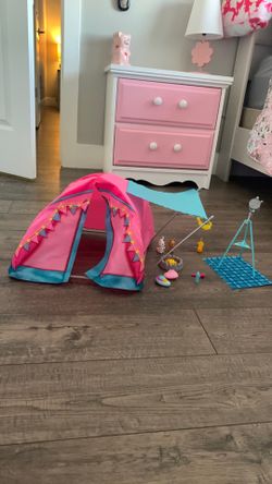 Barbie camping set