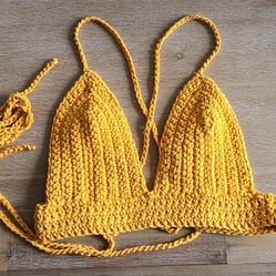 Personalized Crochet Crop Top