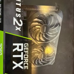 GeForce RTX 3060 VENTUS 2X 12G OC 