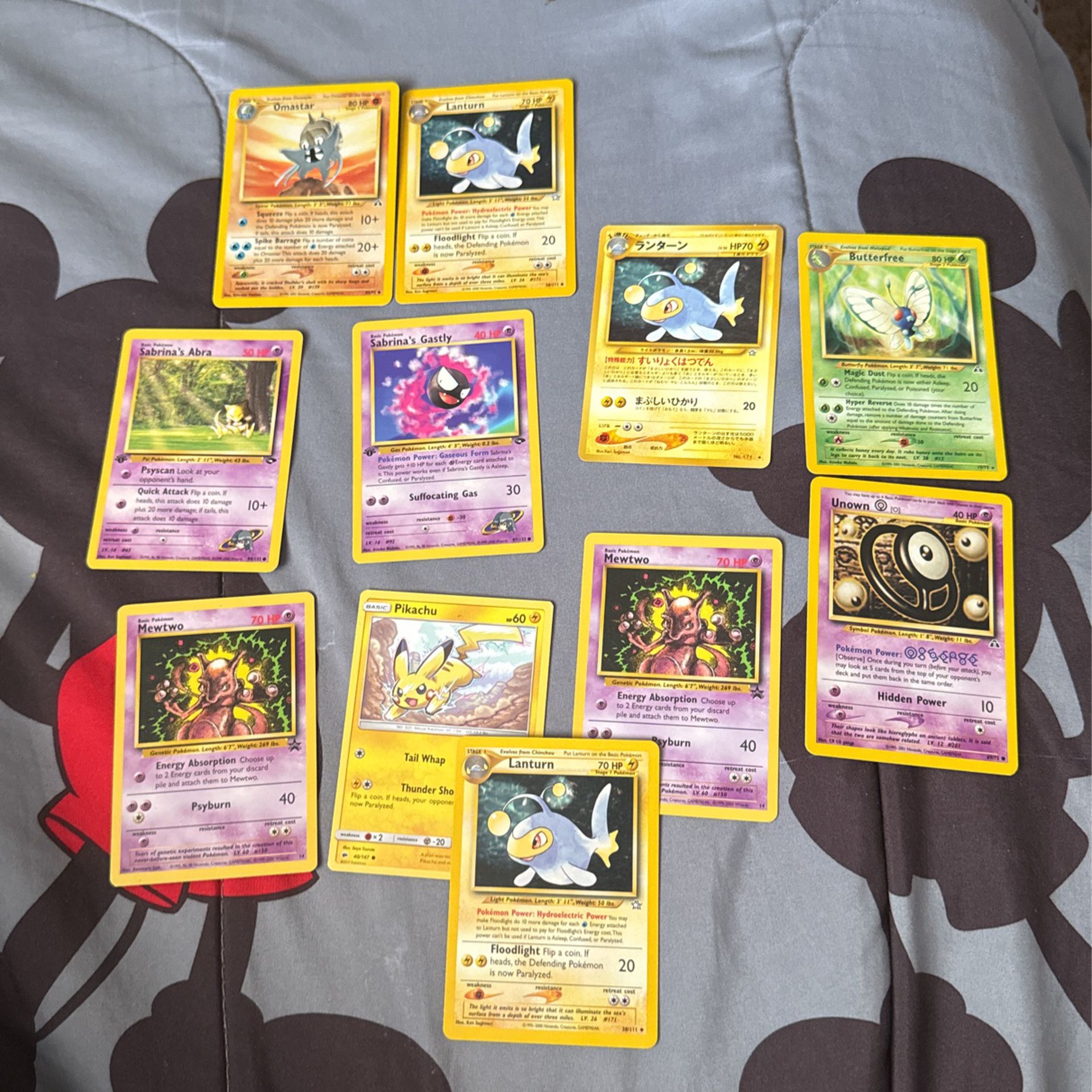 Old Rare First Edition Pokemon Cards 