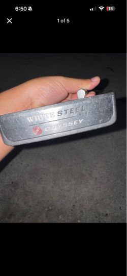 Odyssey White Steel #1 Putter - Blade Style 35" length Metal Face Insert RH Golf