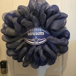 Dallas Cowboys Wreath $20 FIRM