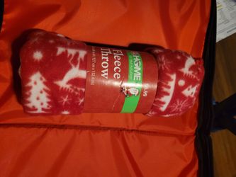 Christmas Fleece Throw Blanket