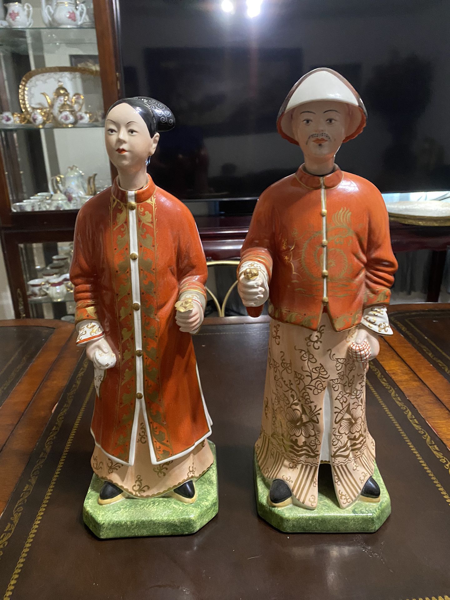 Porcelain Oriental Dolls