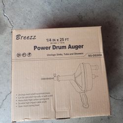 Drain Auger New