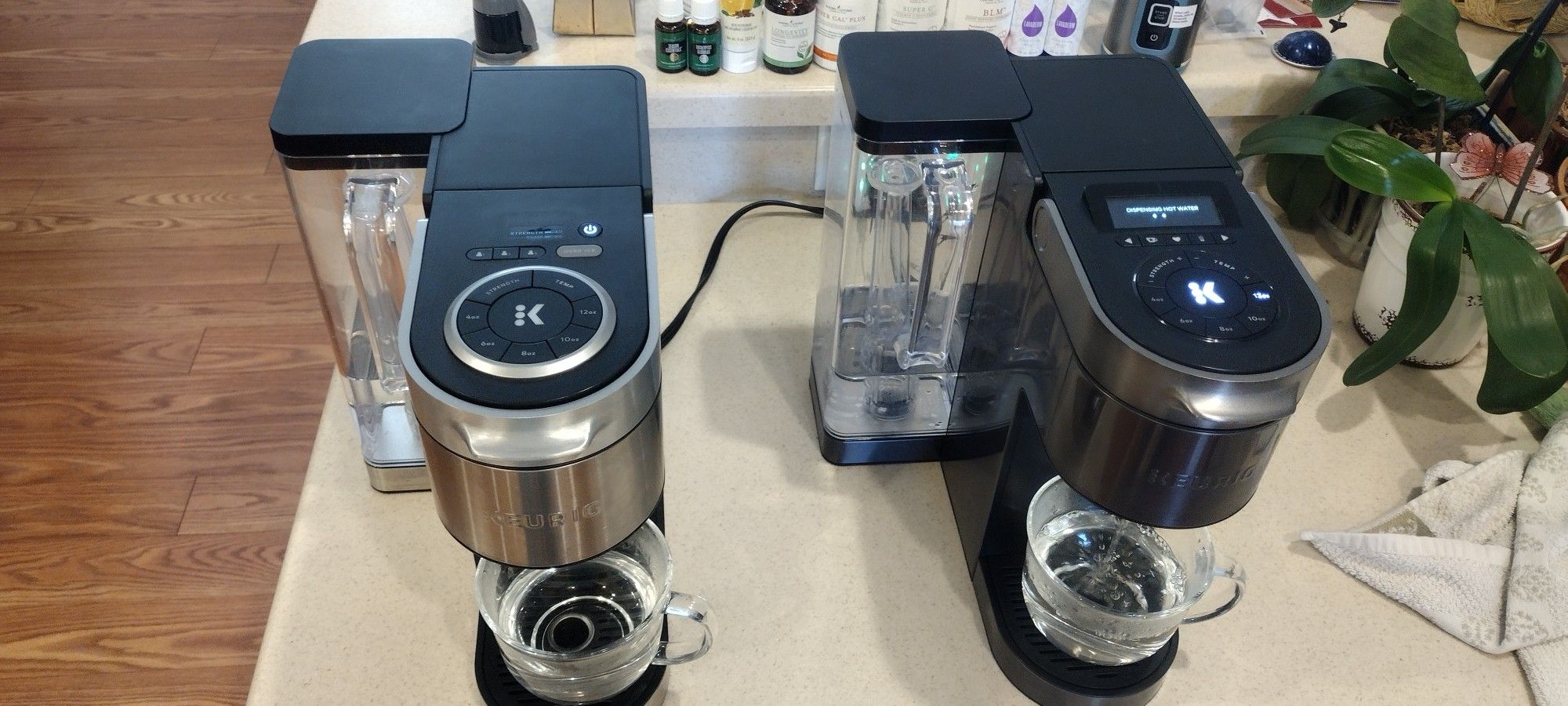 Keurig Coffee Machines Stainless And Gunmetal 