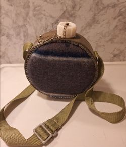 Vtg Camping Hiking Canteen with Shoulder Strap