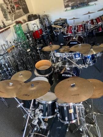 Drum Set Gear!   Too Much To List.  Stands, Snares, toms Hardware $25-$65