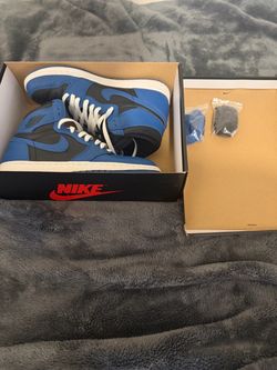 Nike Air Jordan 1 Blue Marina – Men’s Size 10 – Excellent Condition