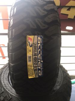 35 /12.50/20... 4 brand new tires $999