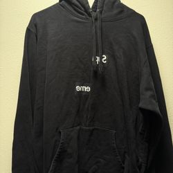 Supreme Comme des Garcons SHIRT Split Box Logo Hooded Sweatshirt