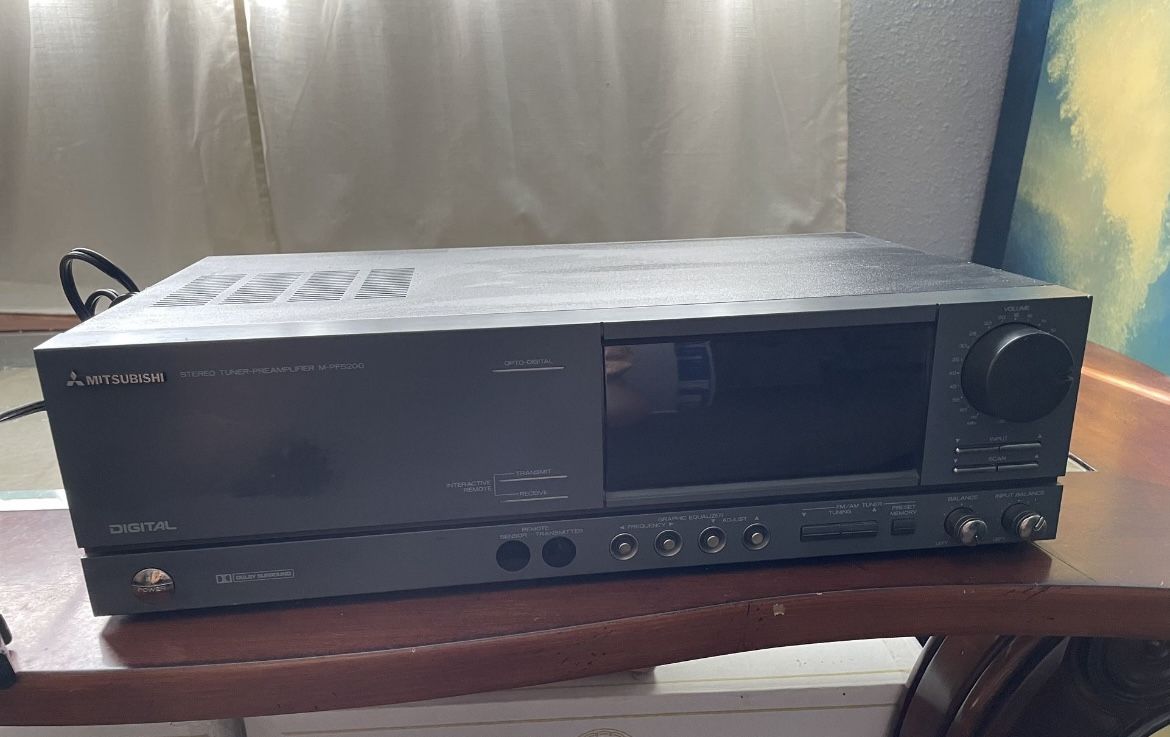 Mitsubishi M-PF5200 Stereo Tuner Preamplifier