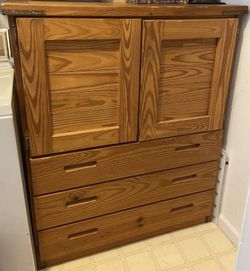 This End Up Wood Dresser TV Cabinet