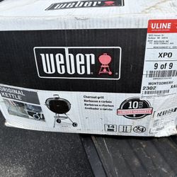 New in Box 22” Weber Kettle Grill
