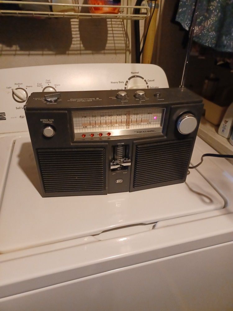 8 Track Player & Radio