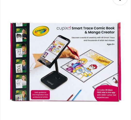 12" x 8" Crayola Smart Trace Comic Book & Manga Creator by Cupixel