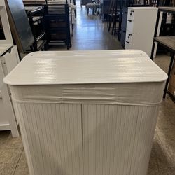 SONGMICS 39.6 Gallons (150L) Laundry Hamper 3-Section Basket Hamper w/ Lid - White