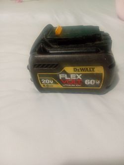 Dewalt Flexvolt 20V/60V lithium battery