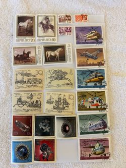 Russian Stamp Collection (22 Stamps)