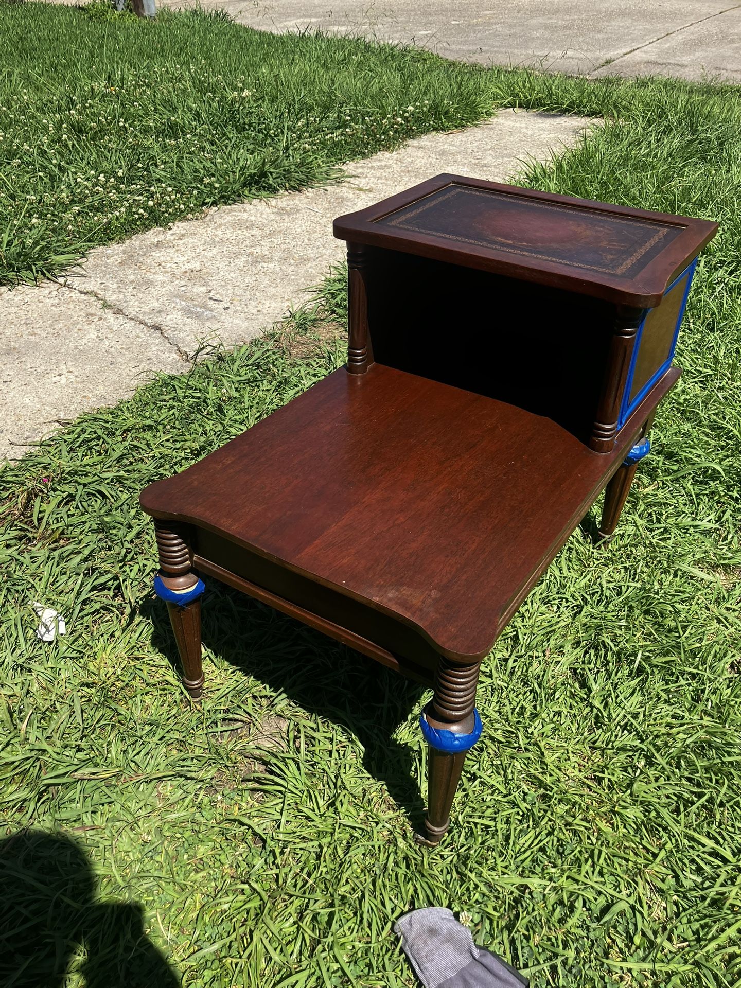 Antique Telephone Table, Nightstand,Corner Or EndTable