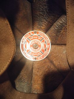 Antique Firemans Helmet