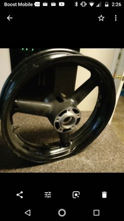 Suzuki Hayabusa wheel