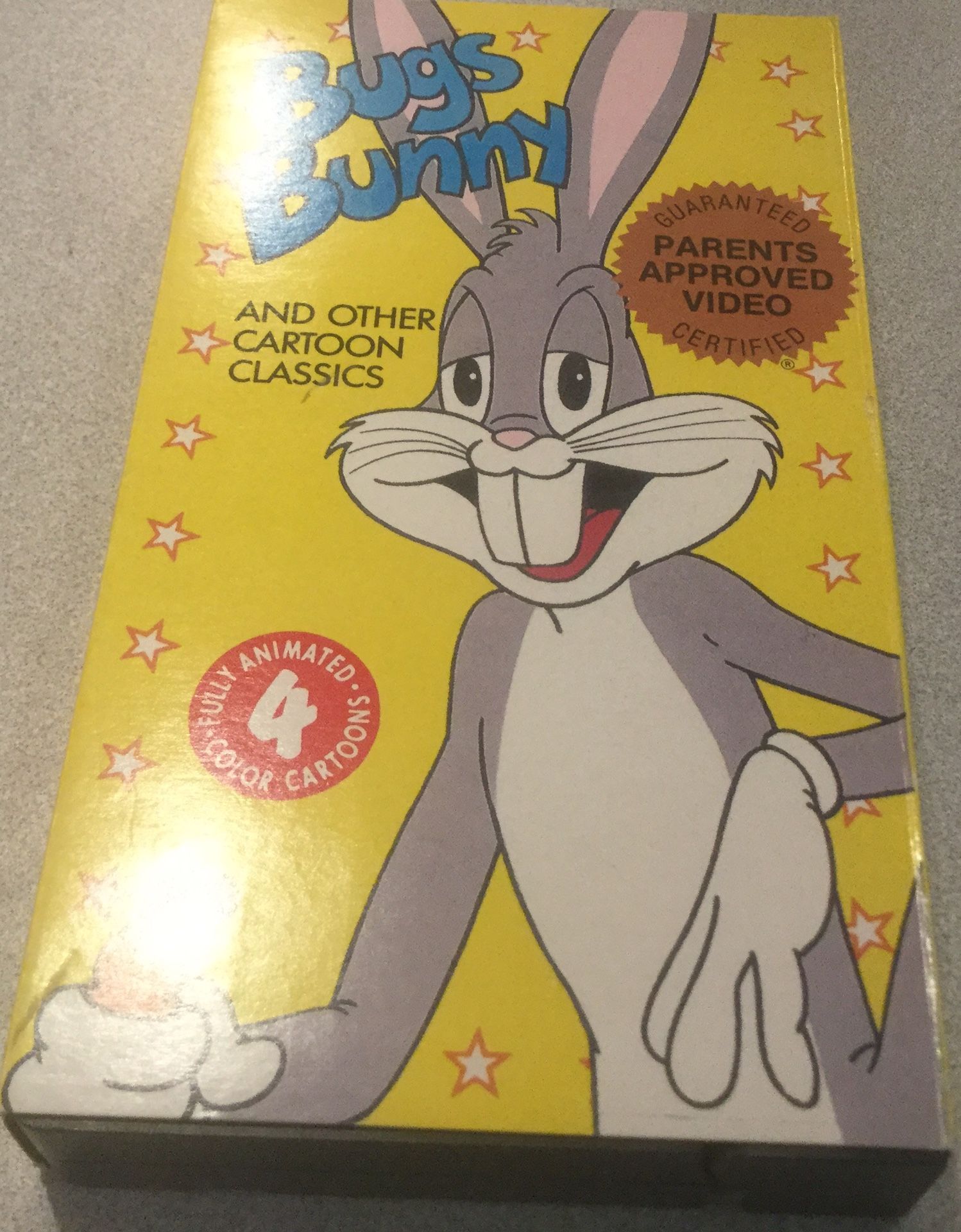 Bug Bunny And Other Cartoon Classics VHS TAPE